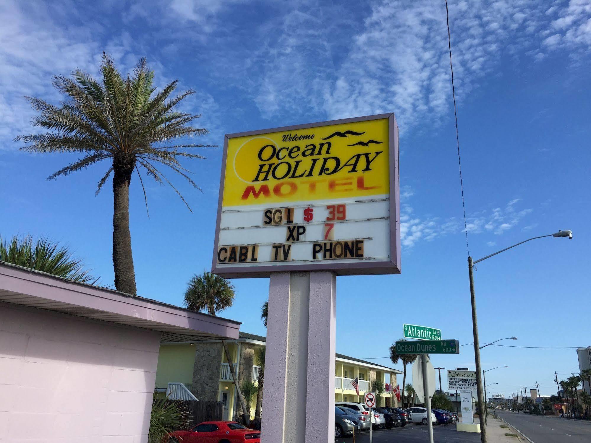 Ocean Holiday Motel Daytona Beach Extérieur photo